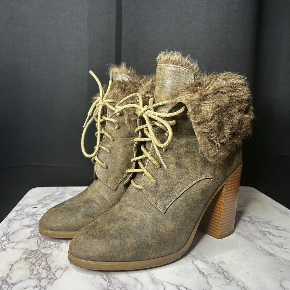 Call It Spring Faux Furr Boots